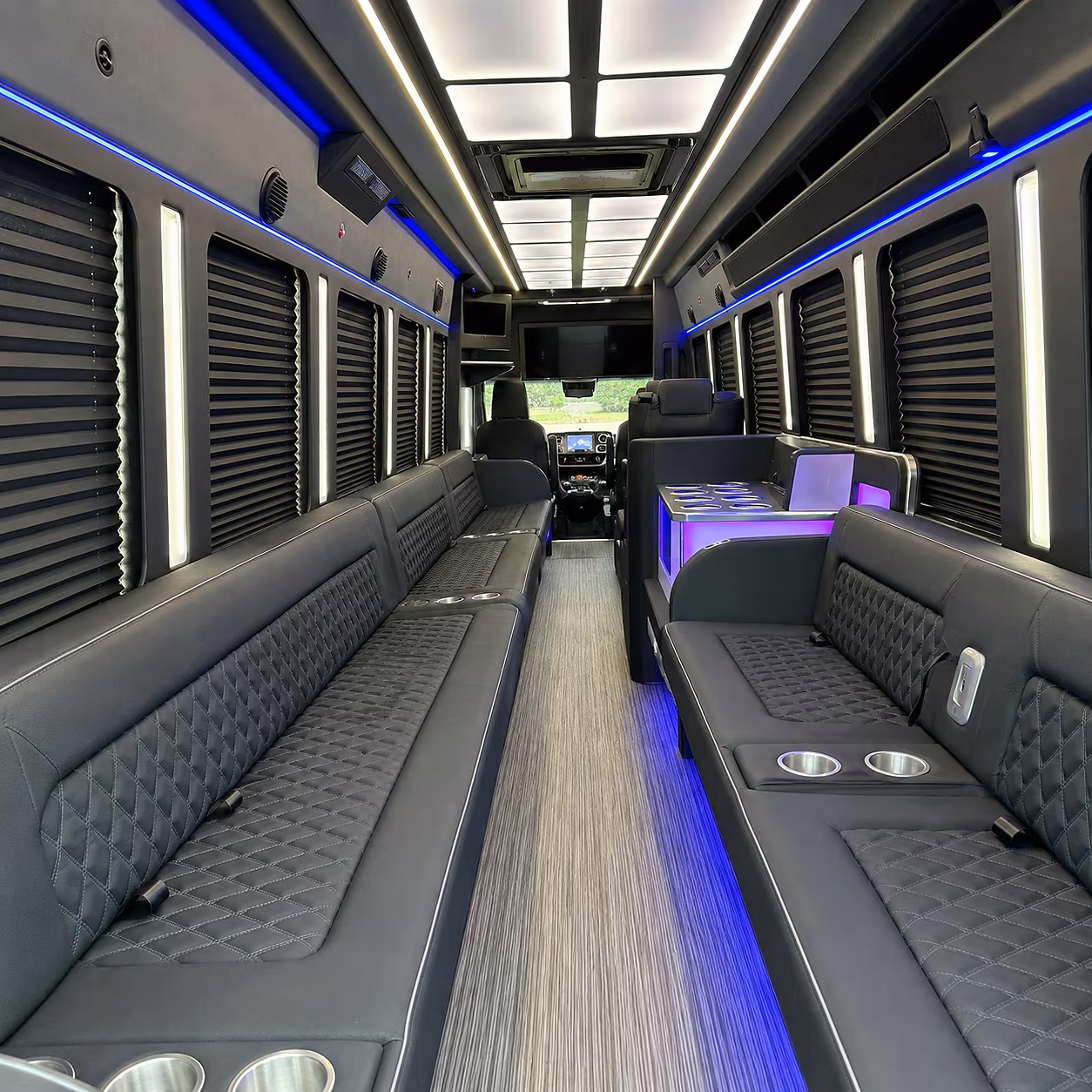 north port party bus rental interior