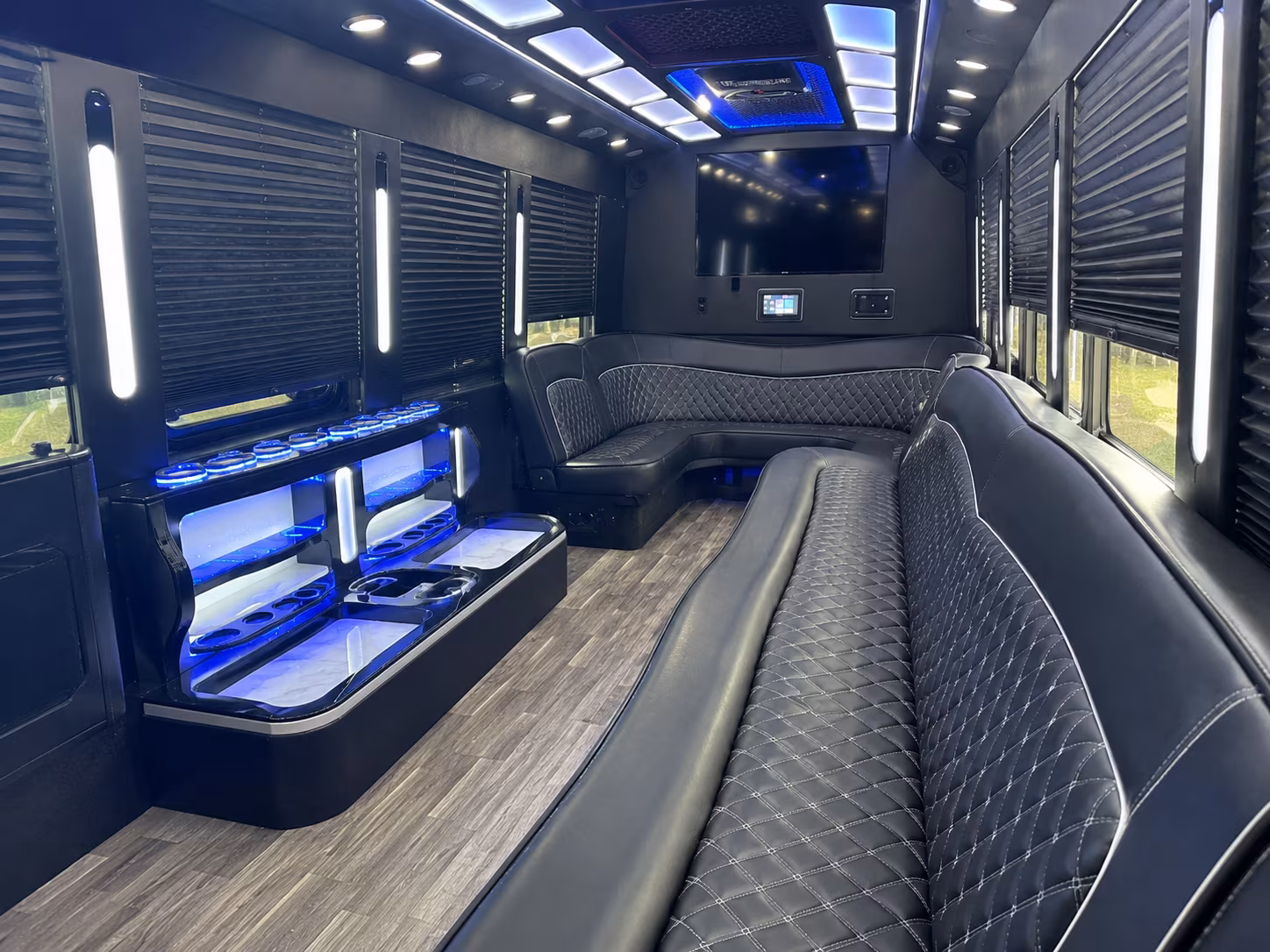 north port sporting event party bus rental
